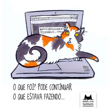 18 Ilustrações mostrando como os gatos enxergam o mundo BLOG Petiko