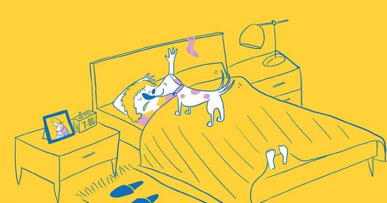 A vida de uma mamãe de cachorro em 10 ilustrações