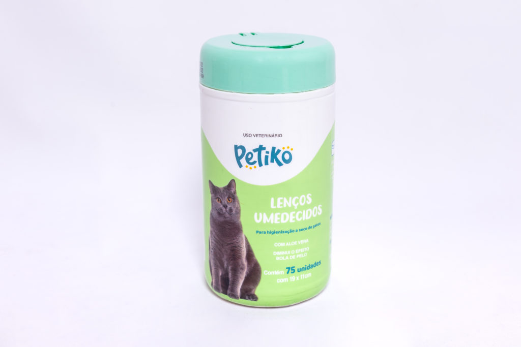 Novidade: Lenços Umedecidos para Gatos da Petiko