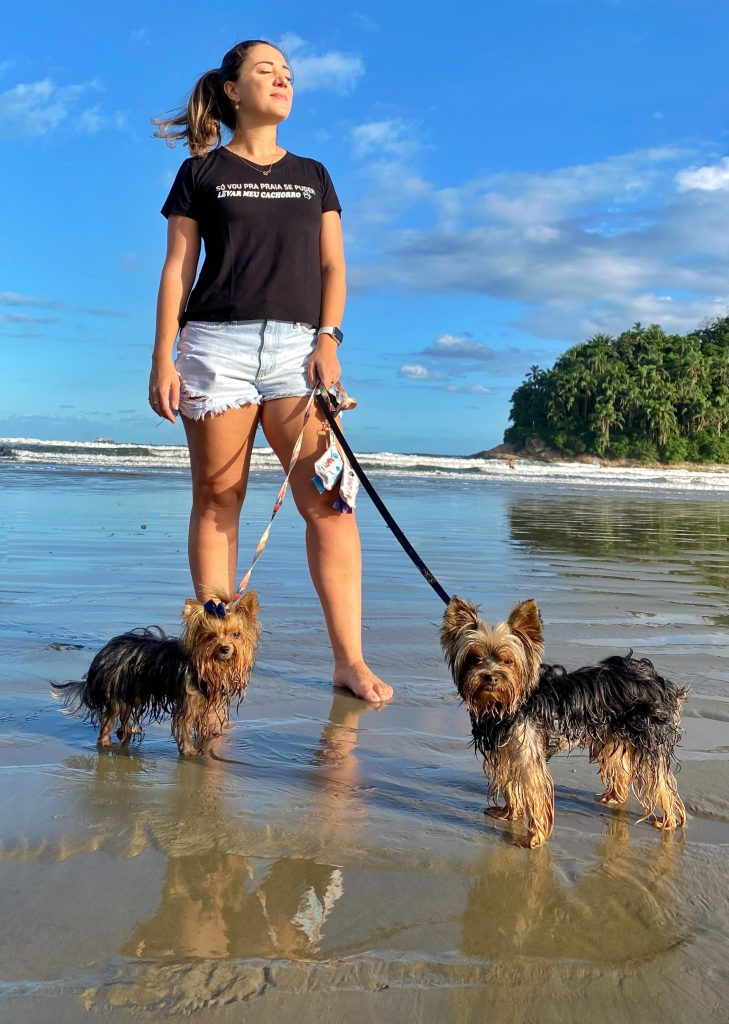Foto: Eu, Você e os Pets na Praia de Santos