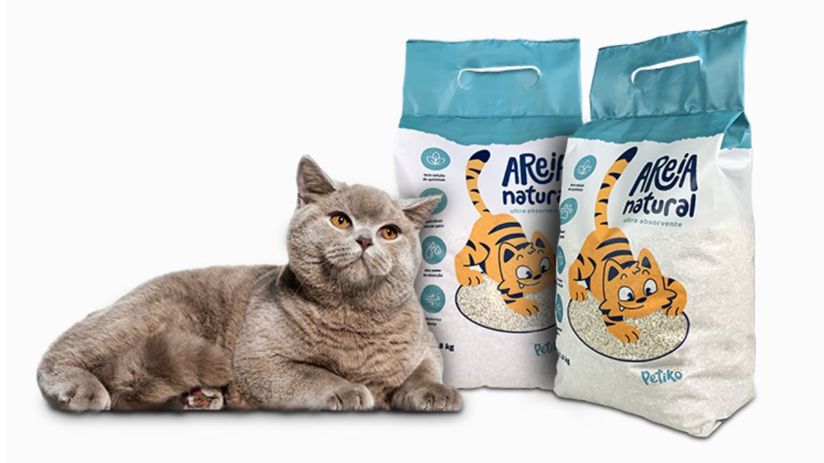 Areia higiênica para gatos: conheça a novidade da Petiko