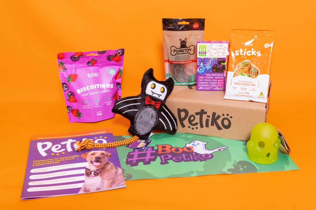 BOX.Petiko - brinquedos e petiscos para cães