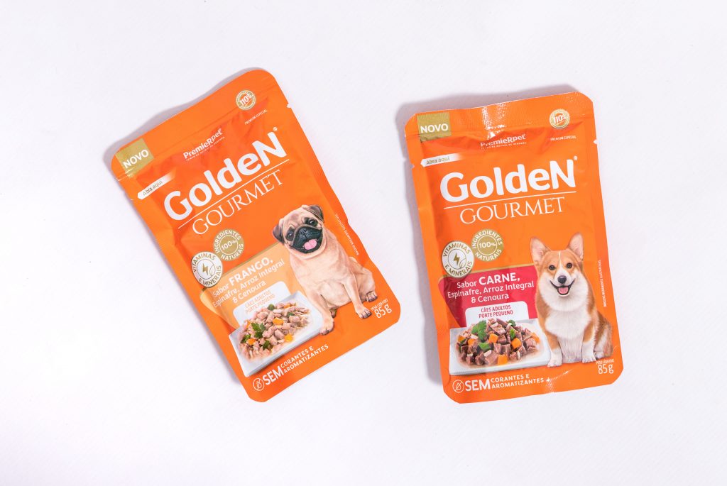 Alimento úmido para cachorro Golden Gourmet