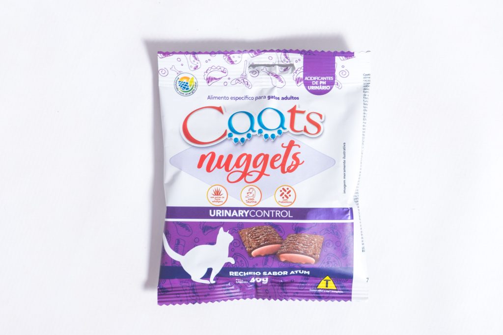 Nuggets Caats Urinary Control – sabor atum enviado no BOX.Petiko para gatos
