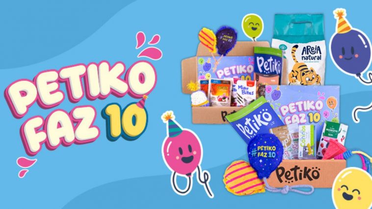 Edição "Petiko Faz 10" do BOX.Petiko para cães e gatos